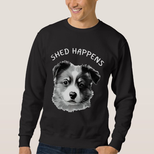 Moletom Cute Aussie Shepherd Australian Shepherd Saying Sh (Frente)