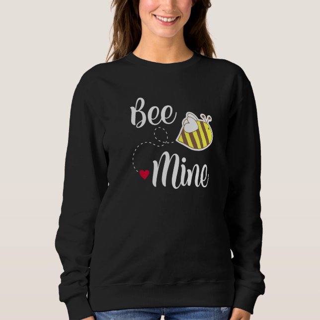 Moletom Cute Bee Mine Design do Dia dos Namorados (Frente)