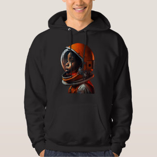 Moletom Cute Black Boy Wearing Spacesuit
