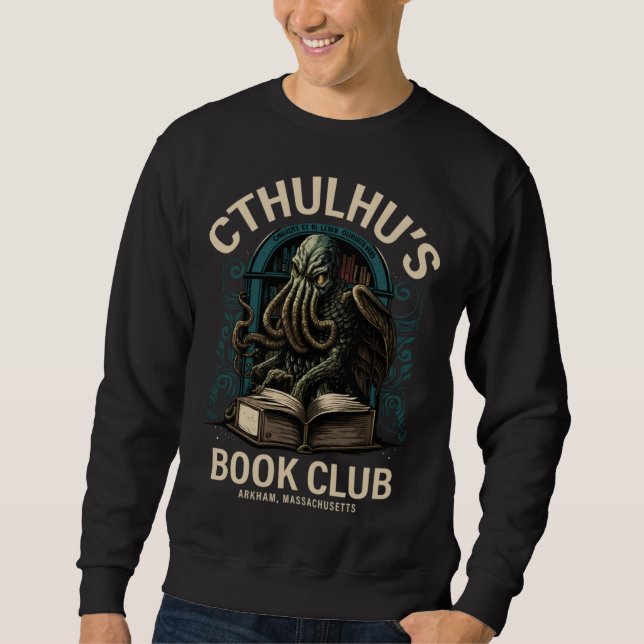 Moletom Cute Book Club Cthulhu (Frente)