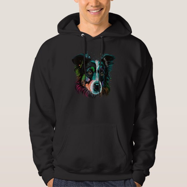 Moletom Cute Border Collie Dog on Border Collie Lover_1 (Frente)