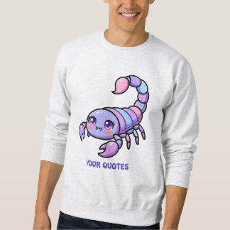 Moletom Cute Chibi Escorpião Zodíaco