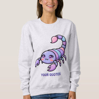 Moletom Cute Chibi Escorpião Zodíaco