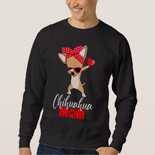 Moletom Cute Chihuahua Mãe Cachorro Cão Tee Mãe S Dia Mama