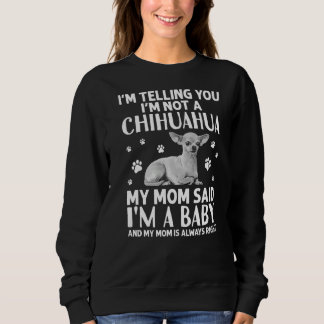 Moletom Cute Chihuahua Para Mulheres Cachorro Criado Chihu