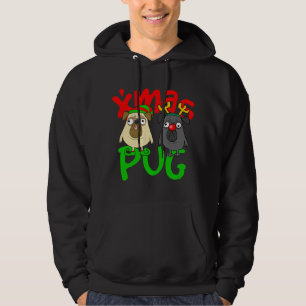 Moletom Cute Christmas Pugs Owner Pug Lover Xmas Dog Pai D