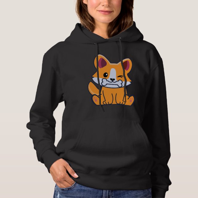 Moletom Cute Corgi 391 (Frente)