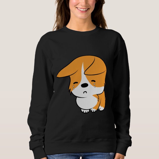Moletom Cute Corgi 733 (Frente)