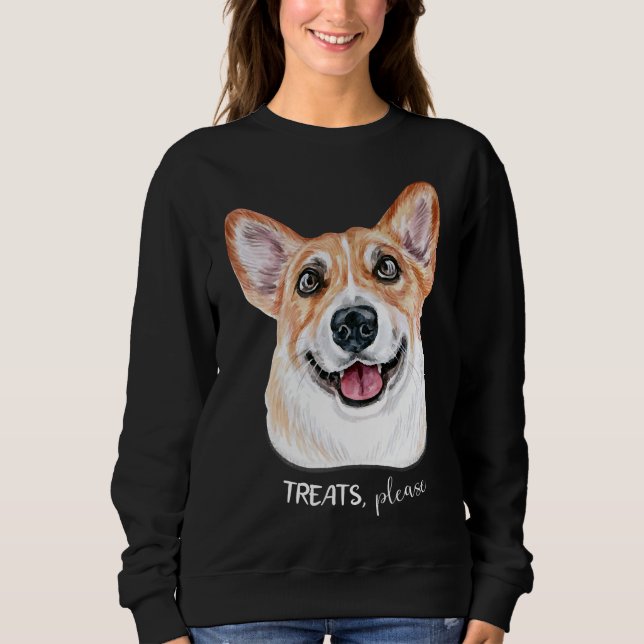 Moletom Cute Corgi 807 (Frente)