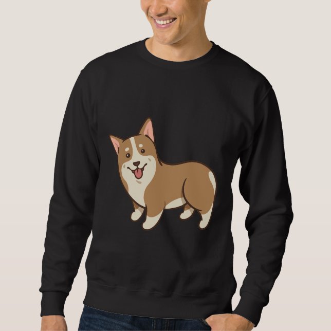 Moletom Cute Corgi 893 (Frente)