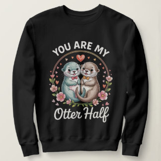 Moletom Cute Couple Love Quote Sweatshirt