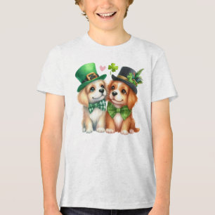 Moletom Cute Dogs St. Patrick's Day Design-67538