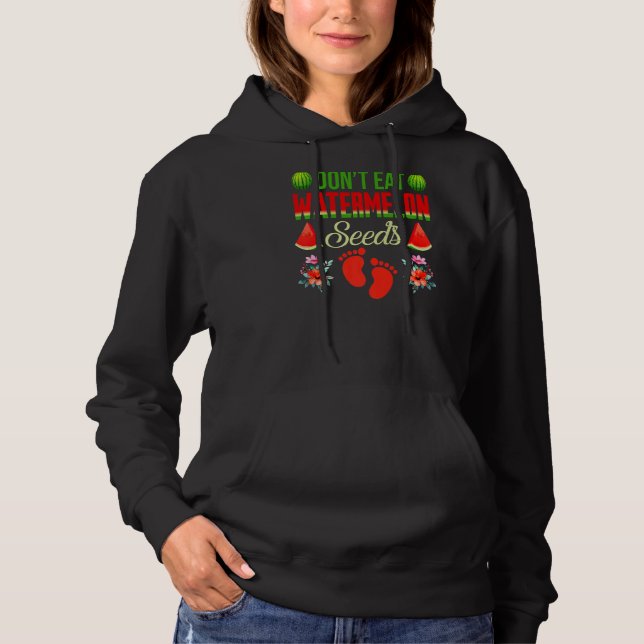 Moletom Cute Don't Coma Watermelon Seeds Summer Fruta Gráv (Frente)