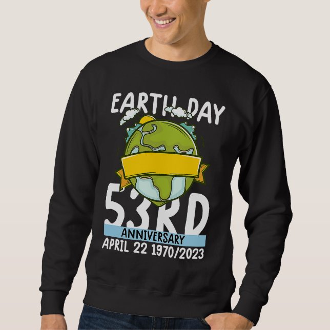 Moletom cute earth day 53rd anniversary earth day  4 (Frente)