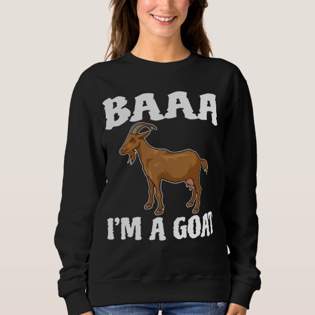 Moletom Cute Farm Animal Goats  Goats Costume for Boys Gir (Frente)