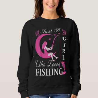 Moletom Cute Fishing For Women Girls Kids Fisher Fisherman