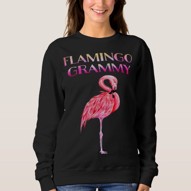 Moletom Cute Flamingo Grammy Awesome Christmas (Frente)