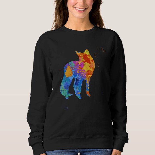 Moletom Cute Fox  Graphic  Fox Animal Graphic (Frente)