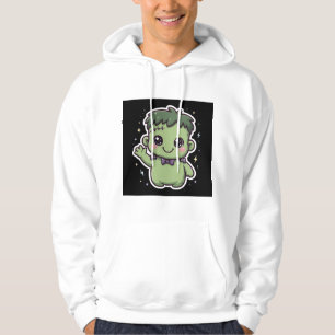 Moletom Cute Frankenstein Monstro Casaco com Capuz de Hall