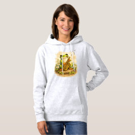 Moletom Cute Frog Saxophone Hoodie – Kawaii Animal