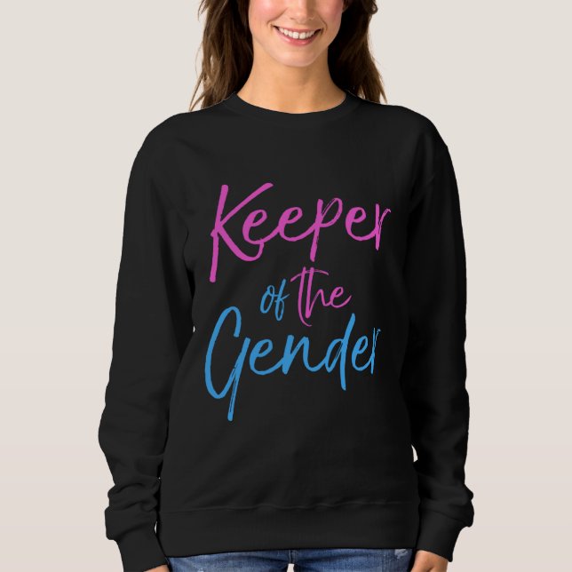 Moletom Cute Gender Reveal Party Organiser  Keeper of the  (Frente)