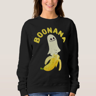 Moletom Cute Ghost Banana Halloween Costume Spooky Scary B