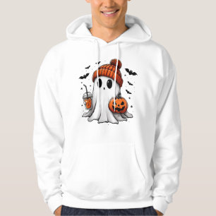 Moletom Cute Ghoul Bebendo Café Halloween Ghoul Café Gelad