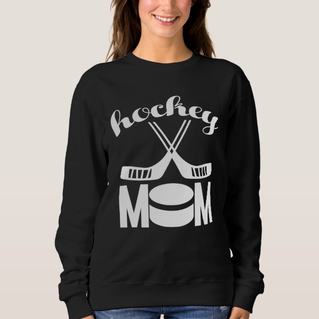 Moletom Cute Hockey  Mother s   Hockey Mom (Frente)