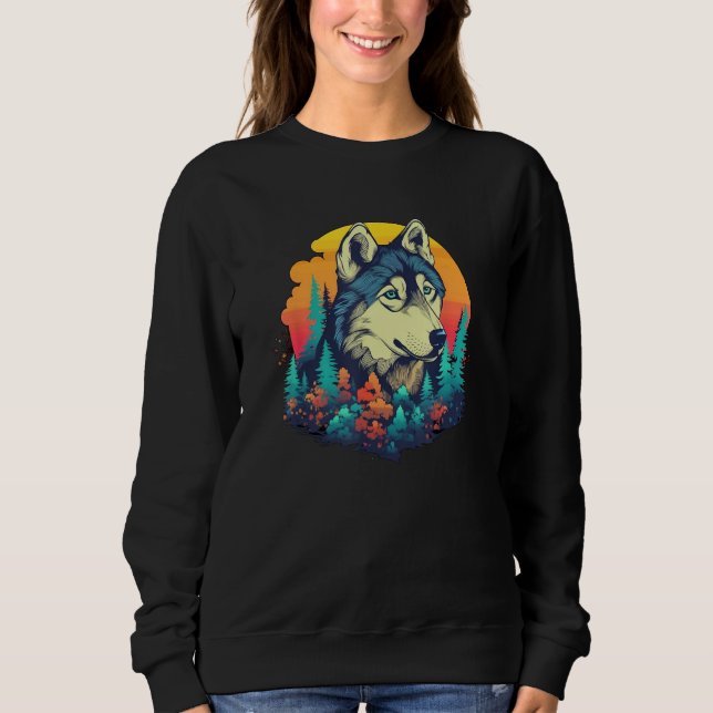 Moletom Cute Huskey Puppy Dog Men Women Kids (Frente)