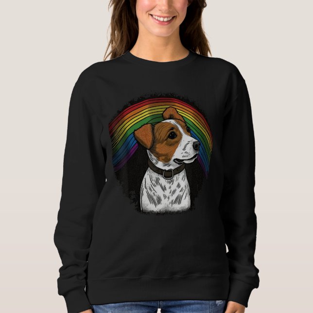 Moletom Cute Jack Russell Terrier Dog on Jack Russell Terr (Frente)