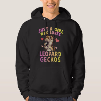 Moletom Cute Just A Girl Who Loves Leopard Geckos Lizard R