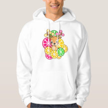 Cute Kawaii Citrino Cervo Limão Laranja