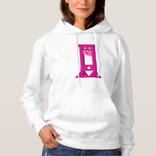 Moletom Cute Kawaii rosa Guillotine Hoodie, feminino