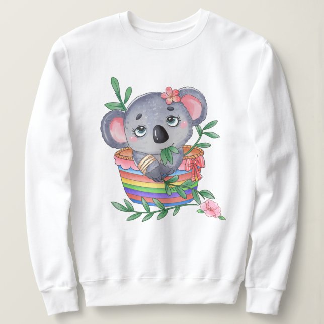 Moletom Cute Koala (Frente do Design)