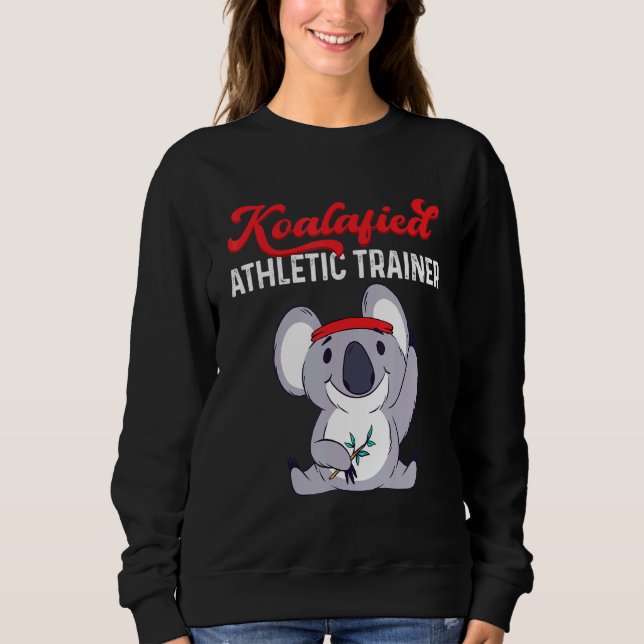 Moletom Cute Koala Koalafied Athletic Trainer Cardio Koala (Frente)