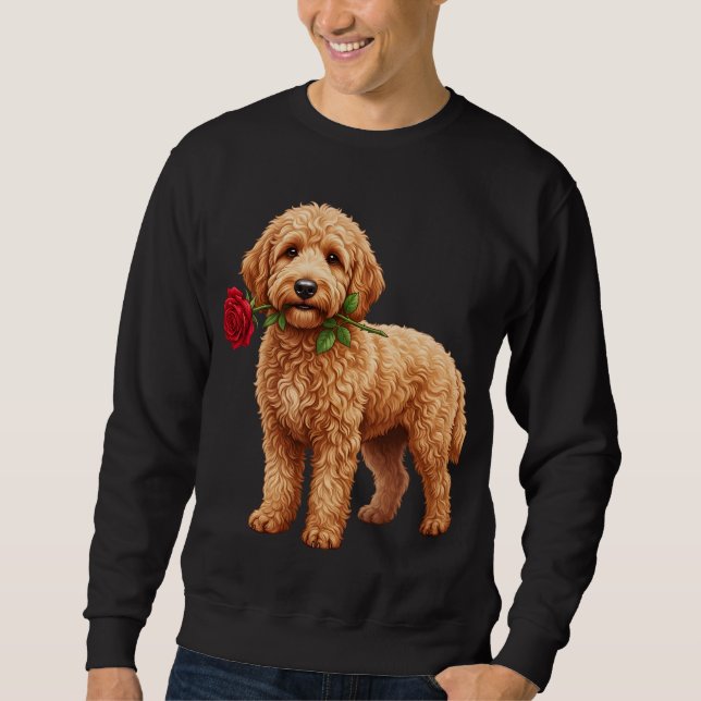 Moletom ‏Cute Labradoodle Dog (Frente)