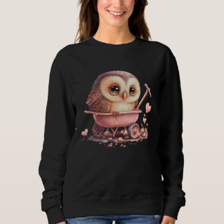 Moletom Cute Little Owl Valetines Animal Love  13
