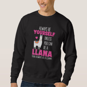 Moletom Cute Llama Llamas Girls Women