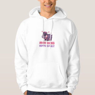 Moletom Cute MOO DENG HIPPO SPIRIT Pixels