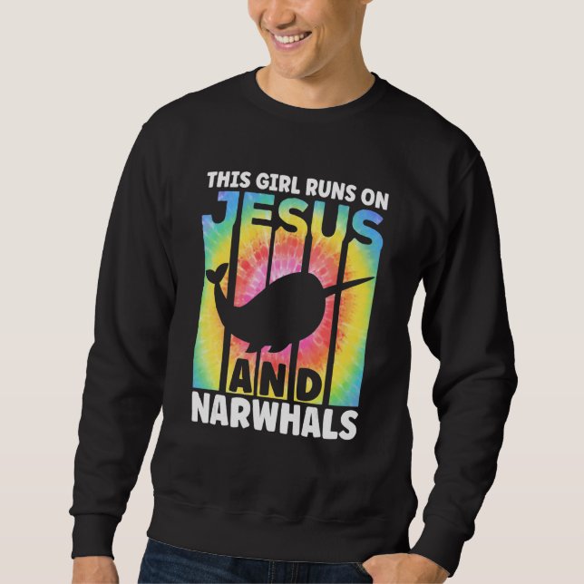 Moletom Cute Narwhal Outfit for Narwhal Lovers Apparel Wom (Frente)