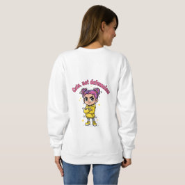 Moletom Cute, Not Defenseless Women's Hoodie