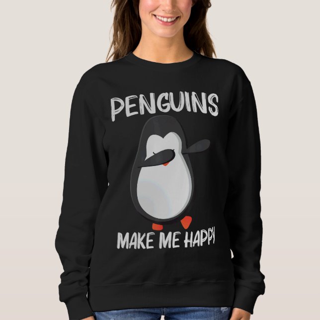Moletom Cute Penguin For Men Women Antarctic Animal (Frente)