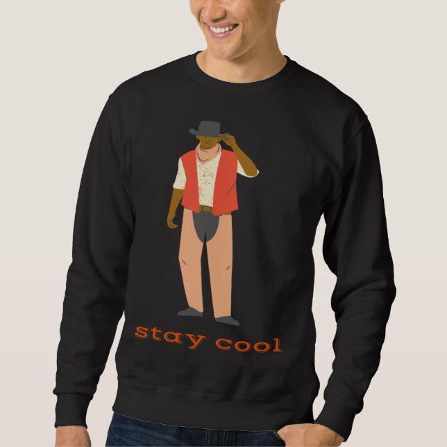 Moletom Cute Positive Messages Western Stay Cool (Frente)