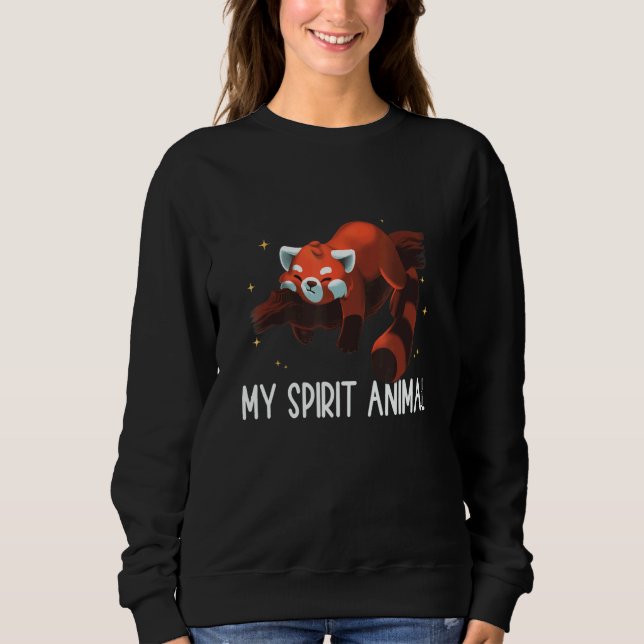 Moletom Cute Red Panda        Red Panda My Spirit Animal (Frente)