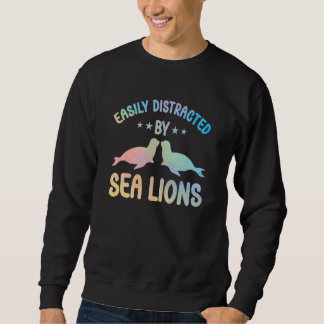 Moletom Cute Sea Lion Apparel for Women and Girls Sea lion
