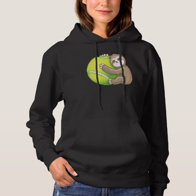 Moletom Cute Sloth ama Tênis Ball (Frente)