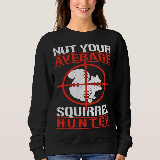 Moletom Cute Squirrels Rodent  Nut Your Average Squirrel H (Frente)