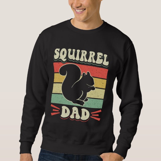 Moletom Cute Squirrels Rodent  Squirrel Dad (Frente)