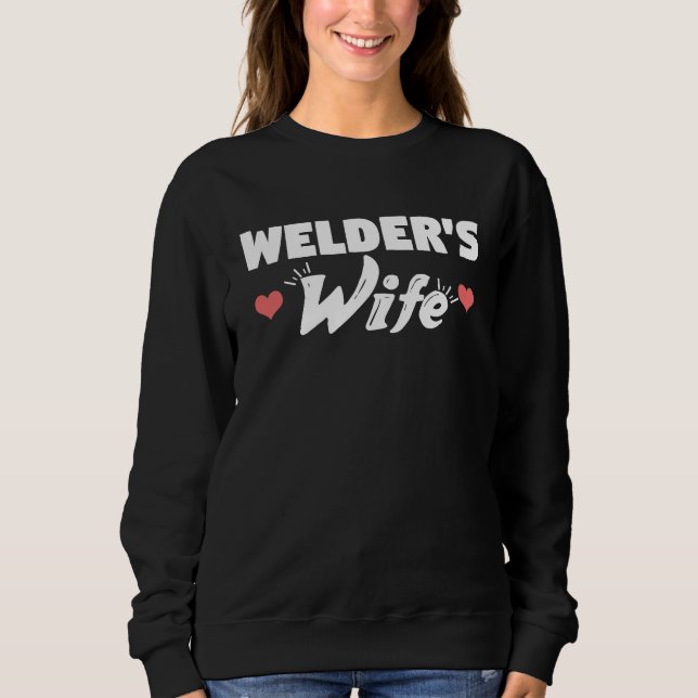 Moletom Cute Sweet  Welders Wife (Frente)