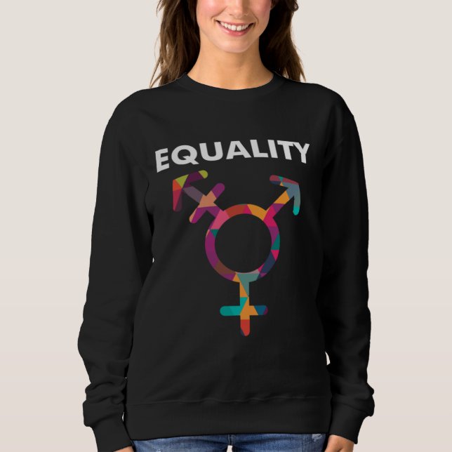 Moletom Cute Symbol LGBT Support Transgender Gay Pride (Frente)